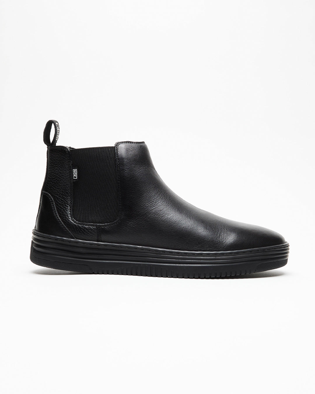 Zapatilla Mid Yoke Cuero Negra - NOKstore.cl