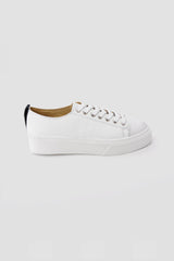 Zapatilla Shaft White Mujer