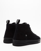 Zapatilla Mid Tiller Negra Suede Hombre V2