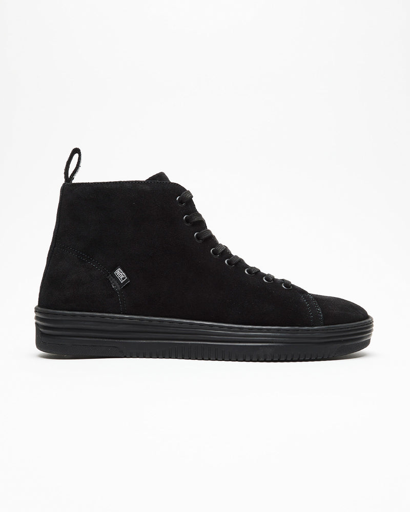 Zapatilla Mid Tiller Negra Suede Hombre V2