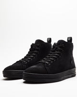 Zapatilla Mid Tiller Negra Suede Hombre V2