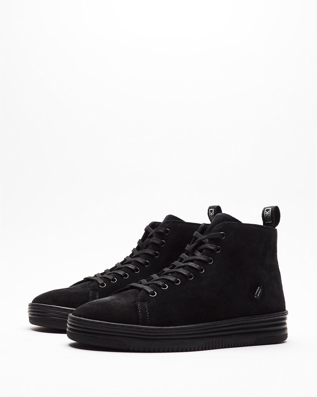 Zapatilla Mid Tiller Negra Suede Hombre V2