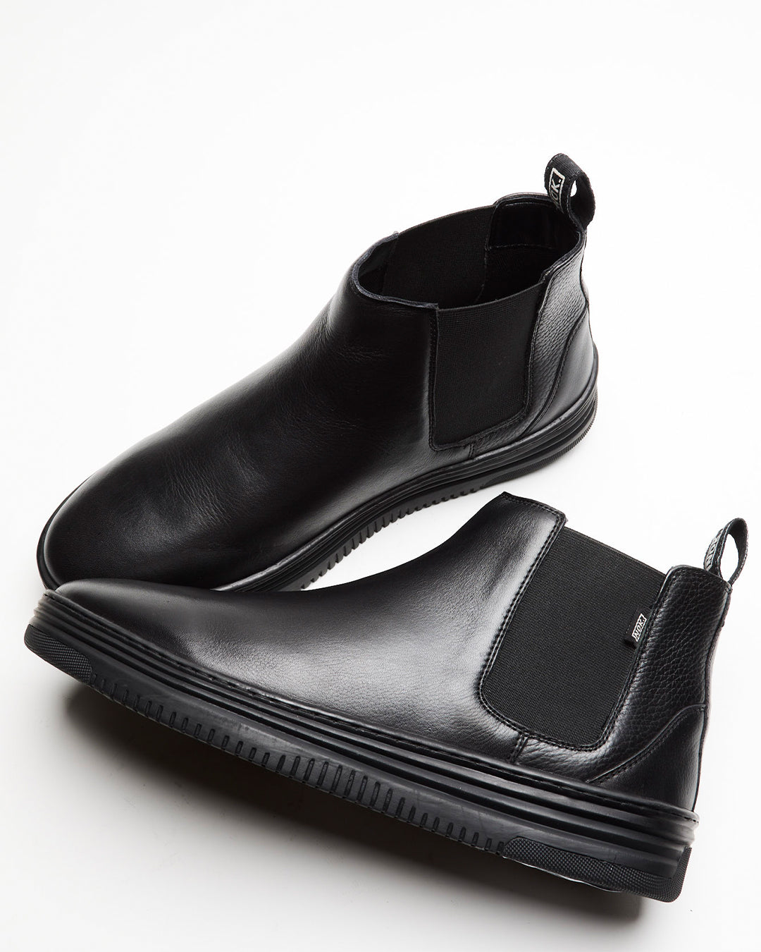 Zapatilla Mid Yoke Cuero Negra - NOKstore.cl